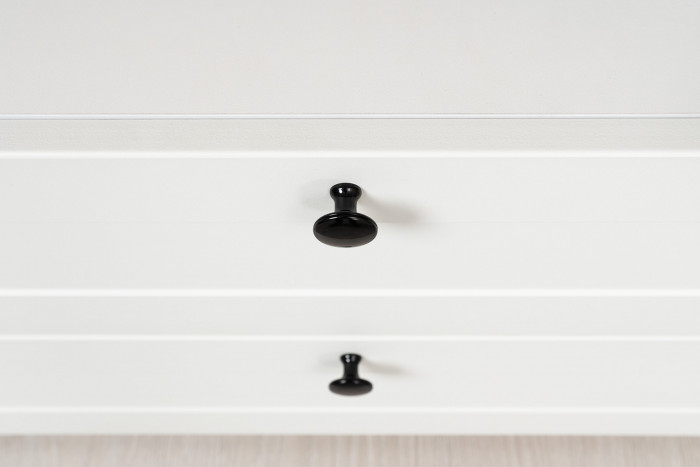 Остин 11.53 Кровать + ортопед + 13.225 Шкаф-пенал + 16.47 Тумба под ТВ, белый шагрень/дуб крафт золотой