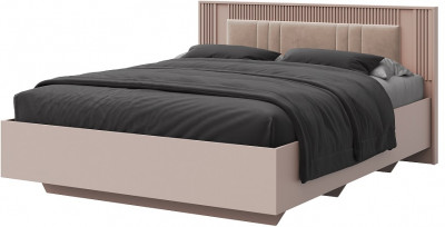 Кровать KING-SIZE 180х200 "Харди" - Латте/Ирландский ликер