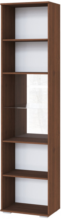 Ливорно Пенал с витриной ЛШ-5 орех донской