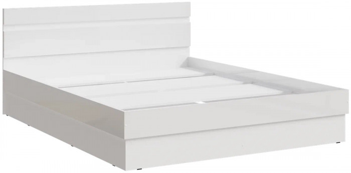 Модульная спальня Норд + Челси, композиция 2, Белый глянец/Белый