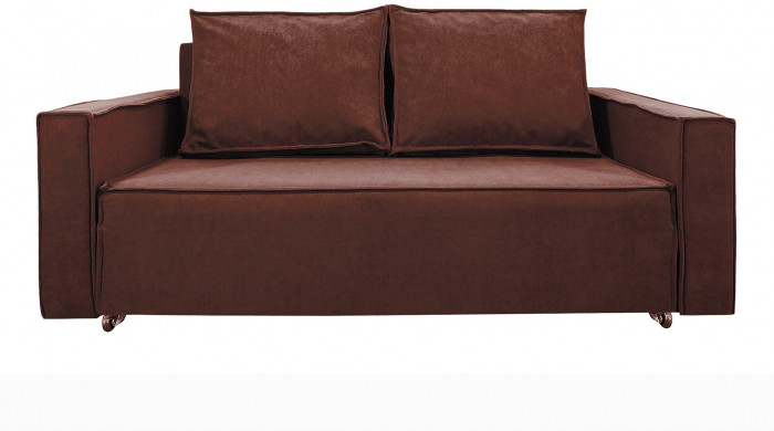Диван аккордеон Лофт 160 коричневый