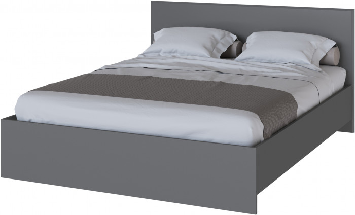 Модульная спальня Плейона, набор 1, Графит серый