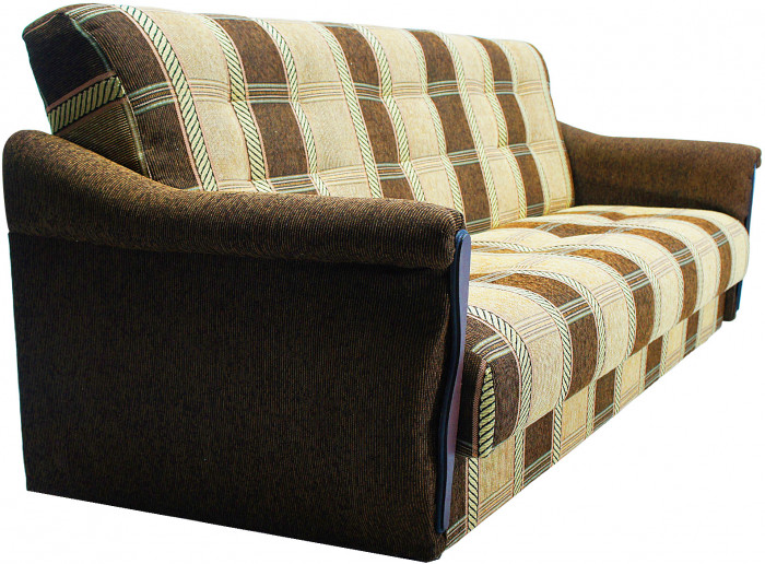 Диван Уют 140 шенилл коричневый ППУ