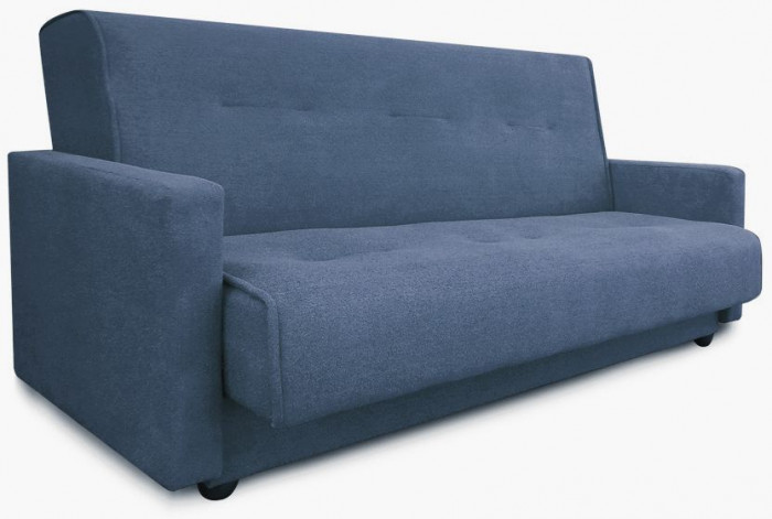 Диван-книжка Милан, 140х190, серый