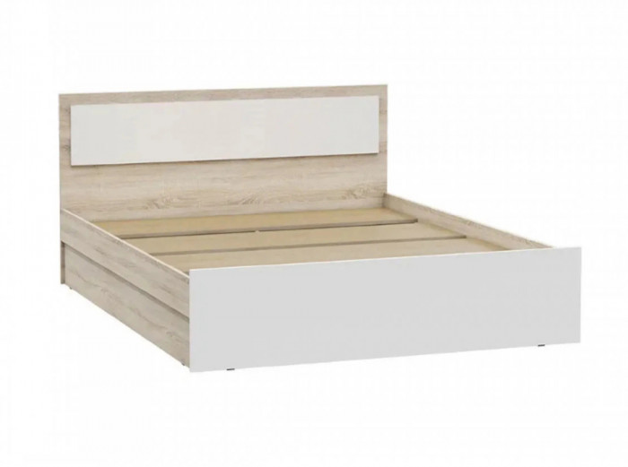 Мартина Кровать 140 (Венге / Белый)