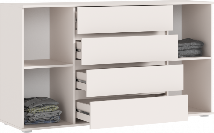 Марвэл Комод 2 двери 4 ящика (1600), Кашемир