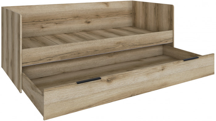 Кровать Мадрид (0,9) универсальная, Дуб делано