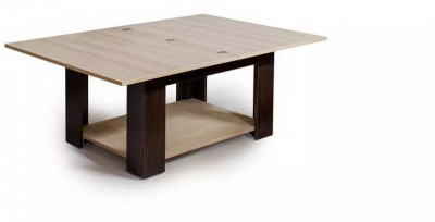 Стол журнальный-трансформер СЖТ-1 Венге/Ясень