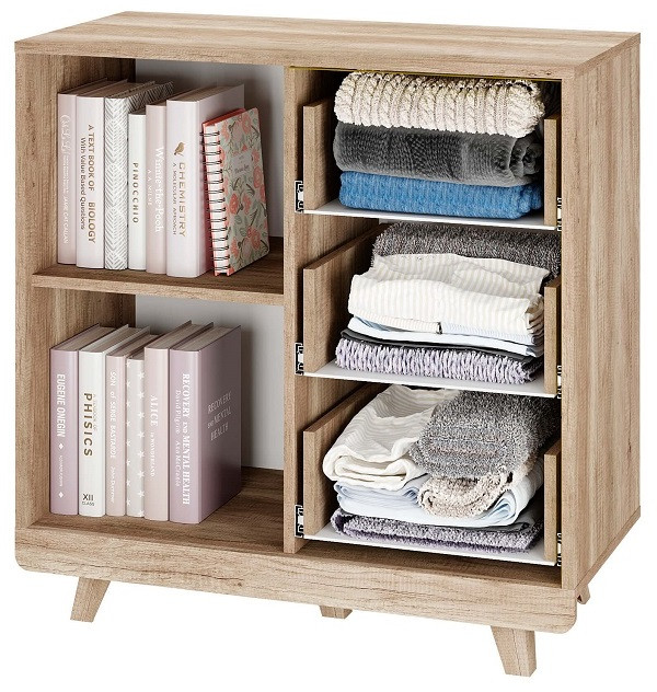 Комод "Мегаполис" КМ-12 Дуб каньон/фотопечать "Бали"