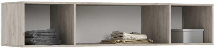 Антресоль к шкафу Ирис (1800), Крафт серый/Кашемир