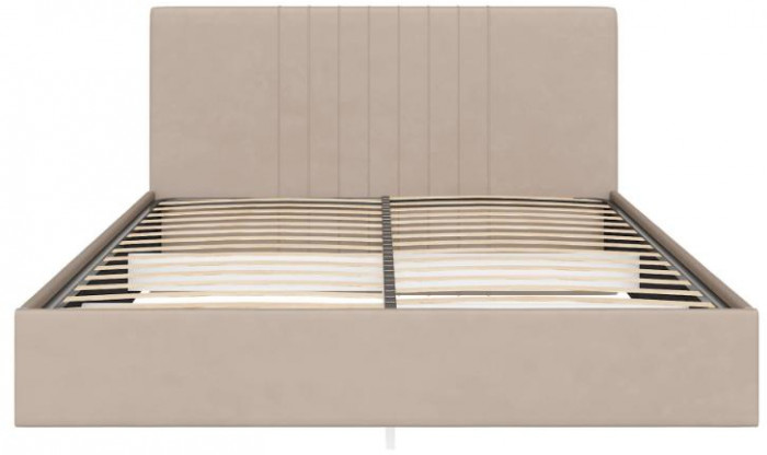 Кровать с латами Соло 180*200, Светло-бежевый