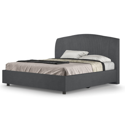 Кровать-12М с подъёмным  основанием 1400 графит