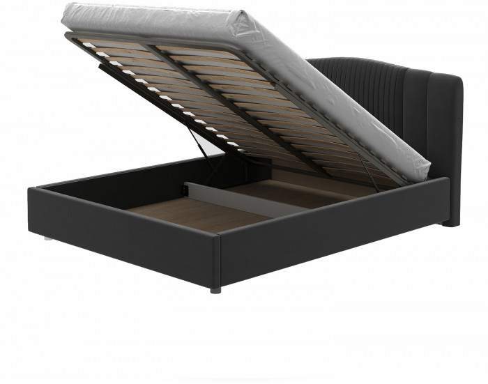 Кровать-12М с подъёмным основанием 1400 графит