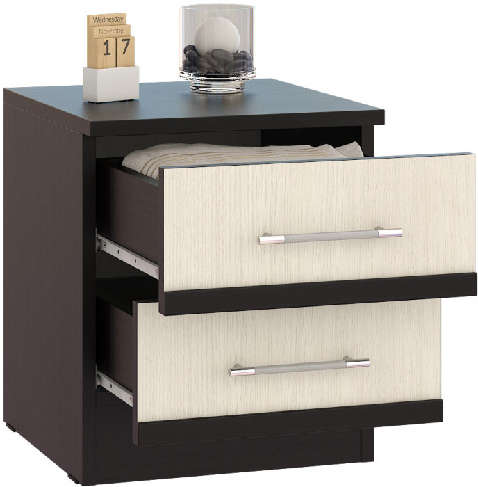 Сакура Тумба прикроватная, венге/дуб лоредо