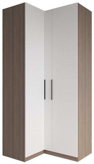 Модульная спальня Роза комп.4, Орех Франклин карамель/Белый софт