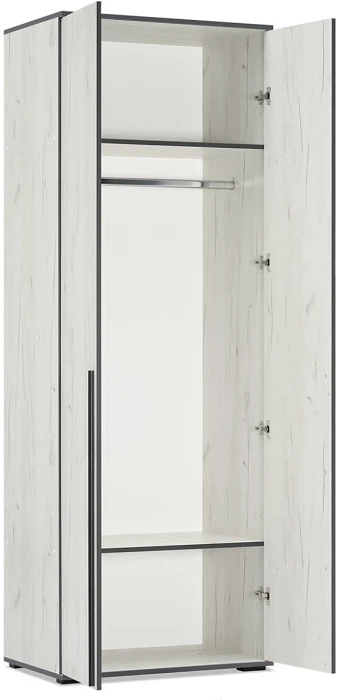 Норд Шкафы угловая композиция, Дуб крафт белый