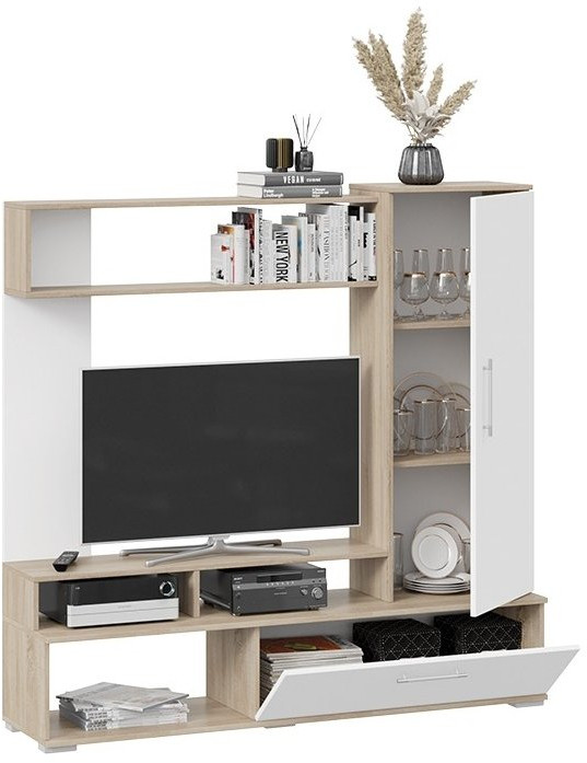 Набор мебели для общей комнаты Сиена (Дуб Сонома/Графит серый)