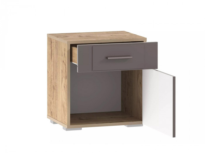 Спальня Livorno 5 дуб бунратти / софт графит