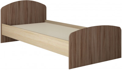 Орион кровать (750х2032х972) ясень шимо/дуб сонома