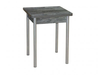 Эко 60х60 стол обеденный раскладной / пасадена/металлик