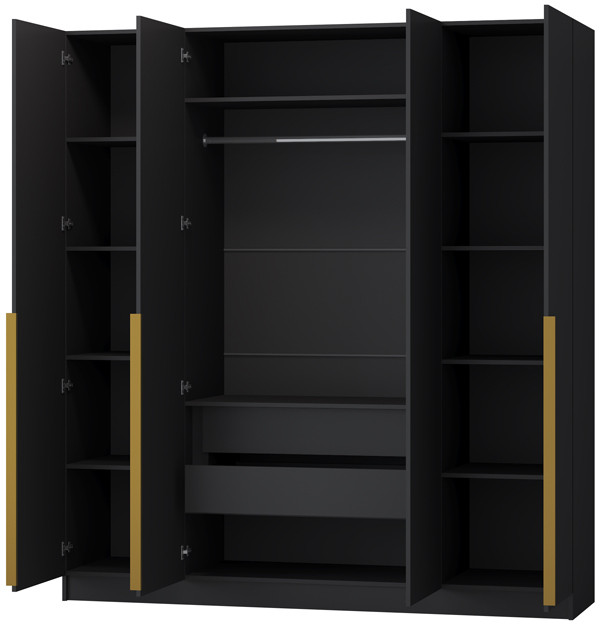 Шкаф Авангард 2000, черный