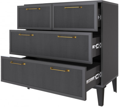 Толедо Комод малый ТК-21 графит серый