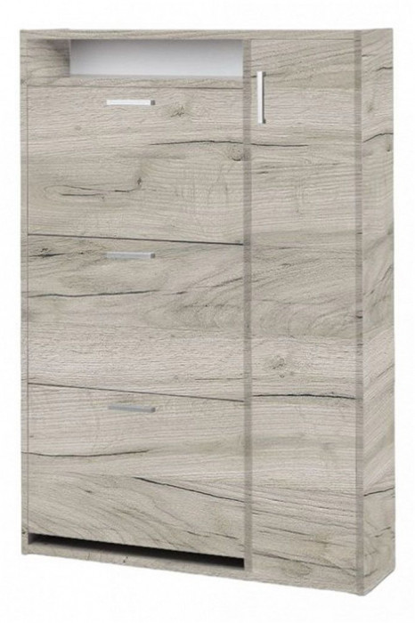 Обувница ШК-3 Дуб Крафт серый