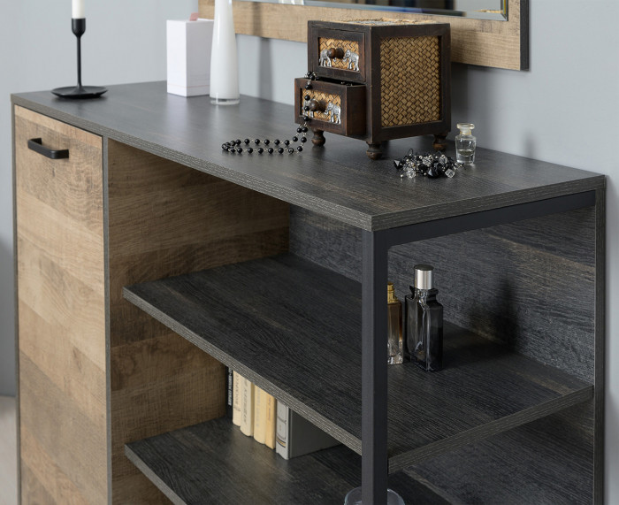 Трувор Прихожая 177, дуб гранж песочный/интра