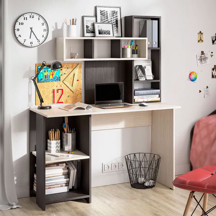 стол компьютерный Олимп венге/дуб белфорд