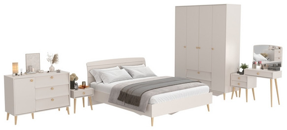 Афина Спальня 31-1600, кашемир серый