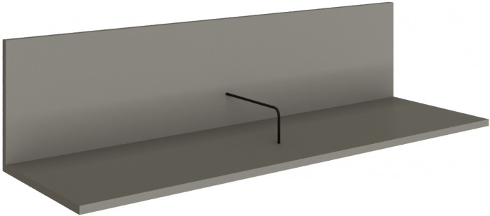 Полка навесная (открытая) Мадрид ПНО-2 (1,1) мокко