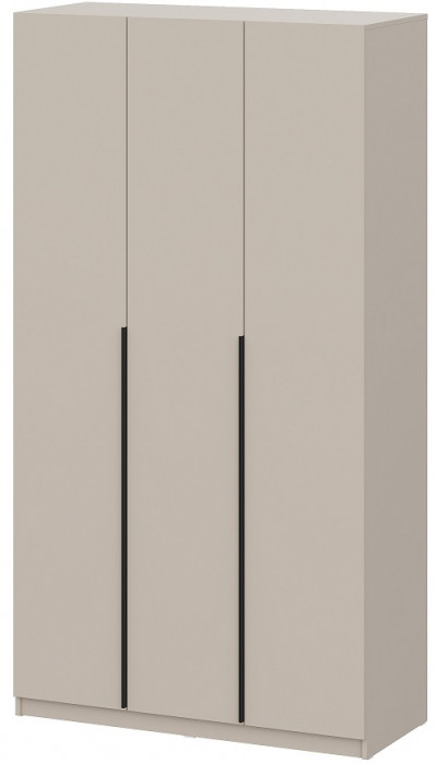 Шкаф распашной с наполнением (7 полок + 2 ящика + штанга) ШК 5 (1200), Меланж