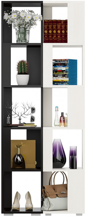 Стеллаж СВК 2 шт., цвет венге/дуб лоредо, ШхГхВ 70х35х179 см.(венге 1 шт. + дуб лоредо 1 шт.)