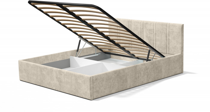 Кровать с подъемным механизмом Ника КР-18 160х200, Мокко