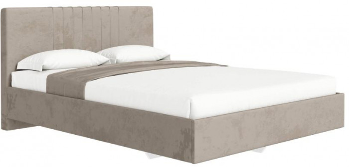 Кровать с латами Соло 140*200, Бежевый