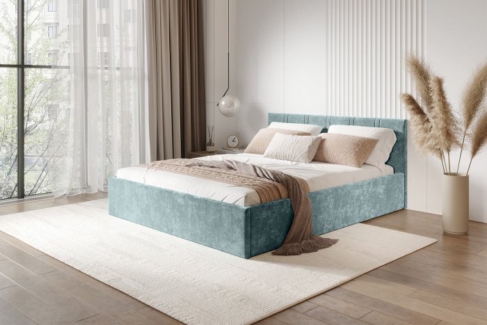 Кровать с подъемным механизмом Ника КР-18 160х200, Шарли Бриз