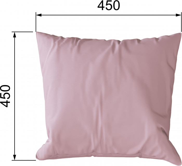 Декоративная подушка пыльная роза