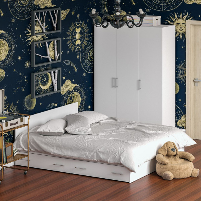 Спальня Стандарт 1-1800Я, белый