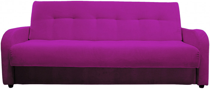 Диван-книжка ЛОНДОН фиолетовый 140 ЛЮКС, пружинный блок Боннель