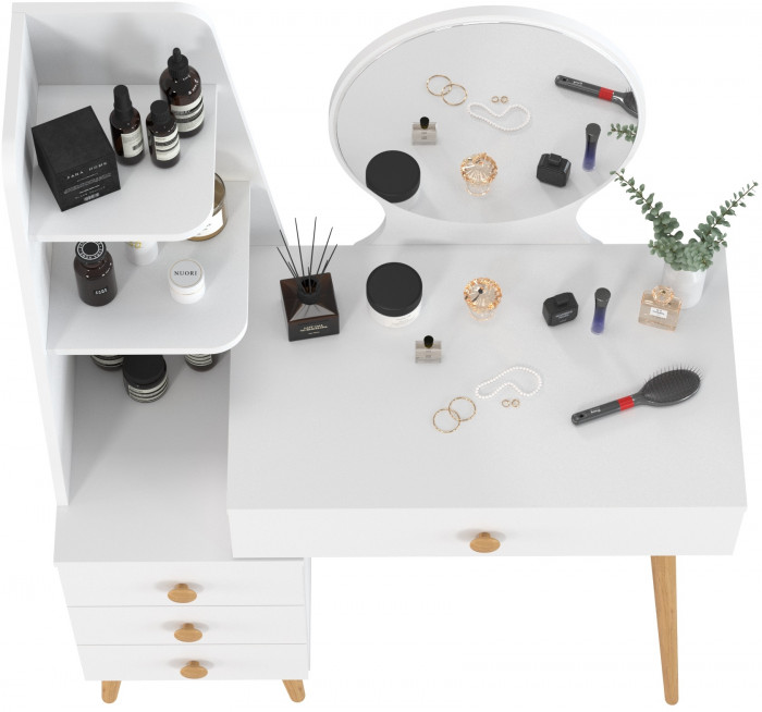 Трюмо 4-25917бел, белый