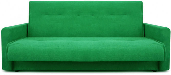 Диван Милан 140 зеленый ППУ