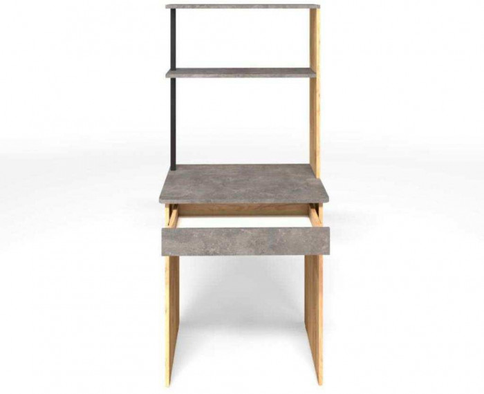 Стол компьютерный СК-4 дуб крафт/ателье