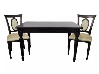 Обеденная группа СО-7/С-11 черный/бежевый