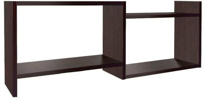 Полка навесная Кубик-5 Венге