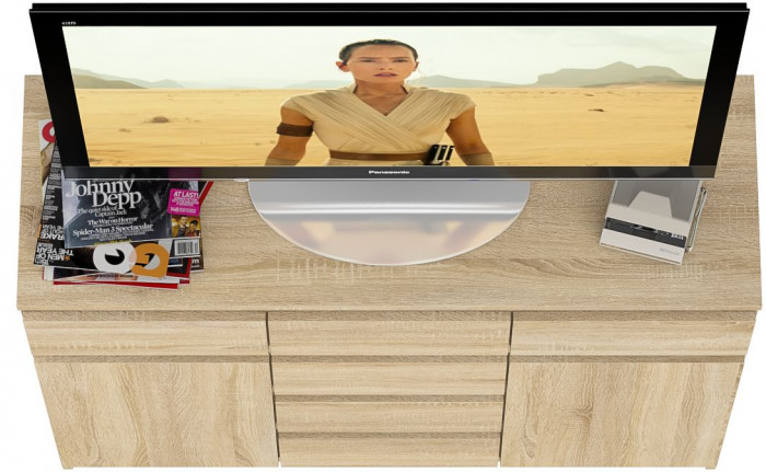 Мори Комод МК1200.4, дуб сонома