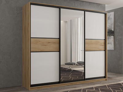 Шкаф-купе Кааппи 10 Эвок Прибрежный 240х45х230 см