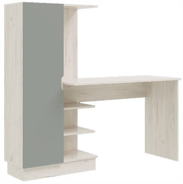 Юниор-4 Компьютерный стол (Шарли пинк, Крафт белый)