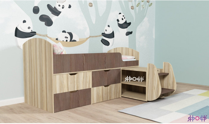 Кровать-чердак Малыш 7 (Винтерберг/Винтерберг)