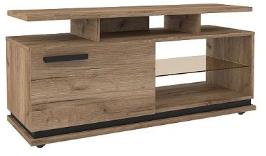 Тумба для ТВ маленькая Nature 333, дуб табачный