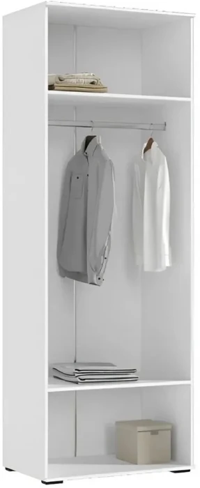 Норд Шкафы 800 + Пенал-стекло 400, Белый